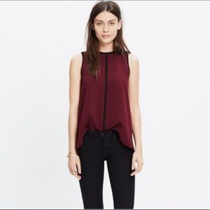 Like New Madewell Crepe Canal Tank Top in Medium